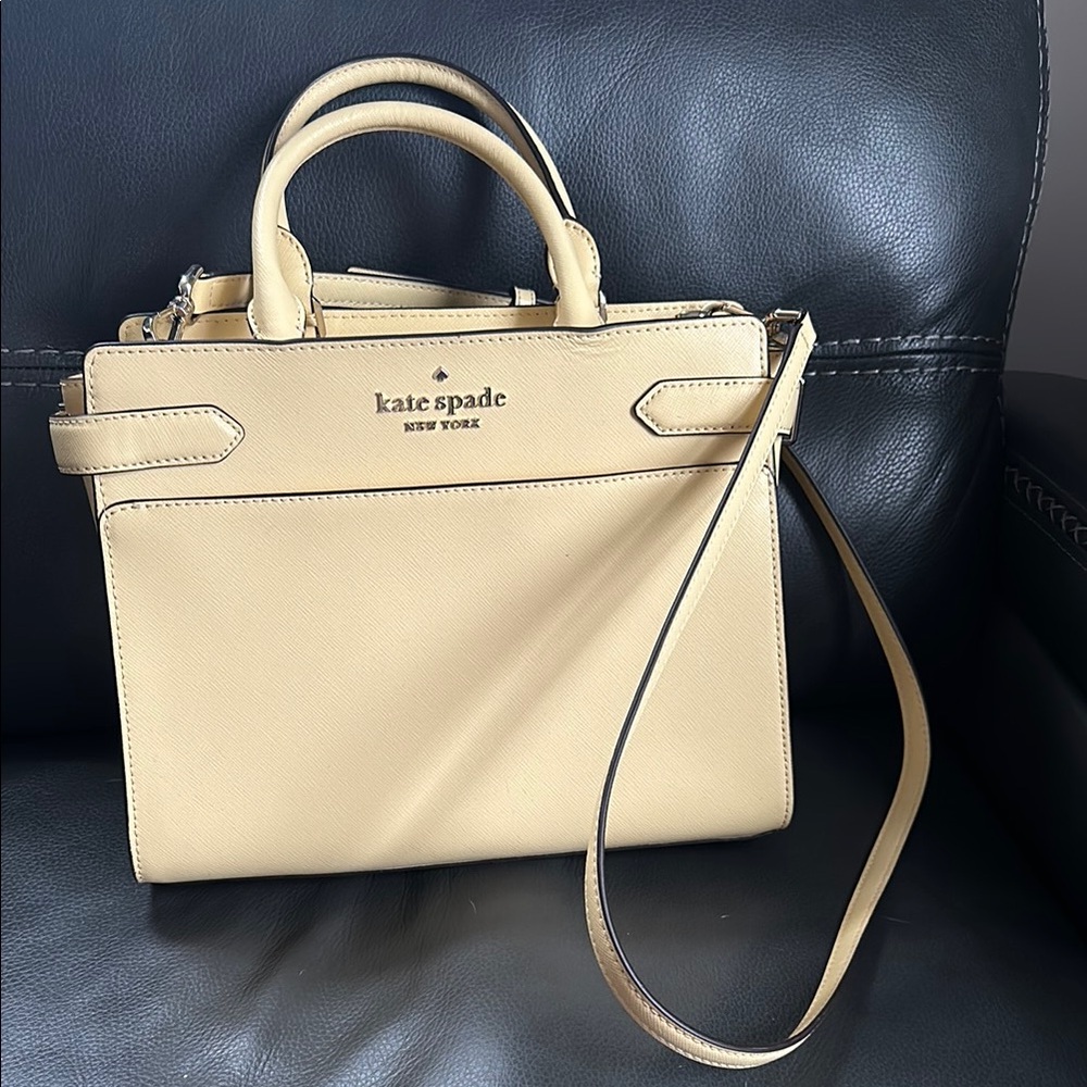 kate spade yellow crossbody purse
